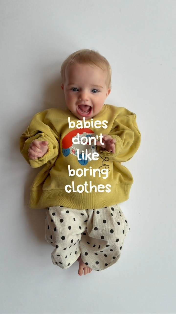 Story: Witty 'babies don't like boring clothes' copy