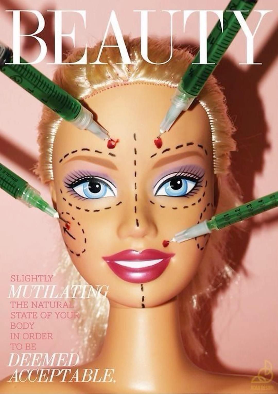 Story: Face treated as injection canvas