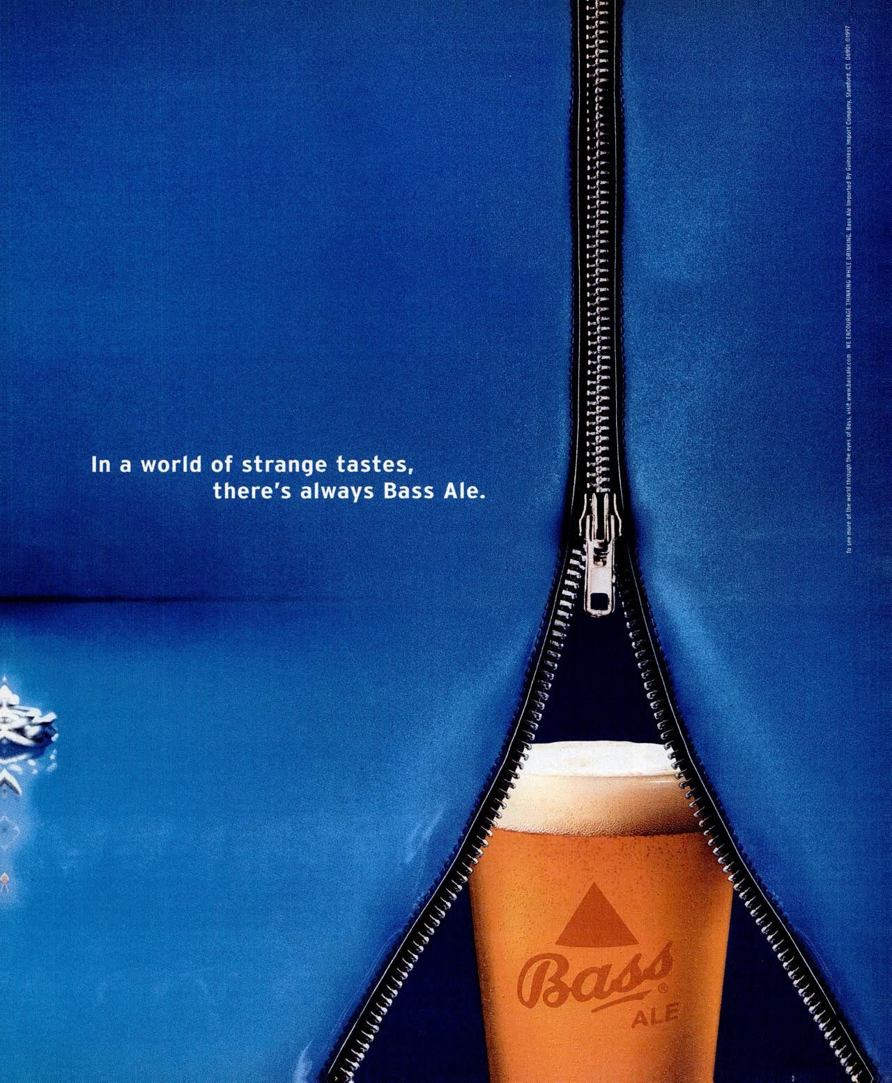 Instagram post: Zipper reveals beer as an unexpected opening