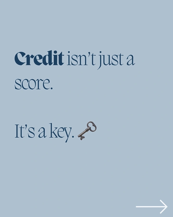 Credit Repair & Credit Score Services creative ad: Credit-as-key metaphor is memorable