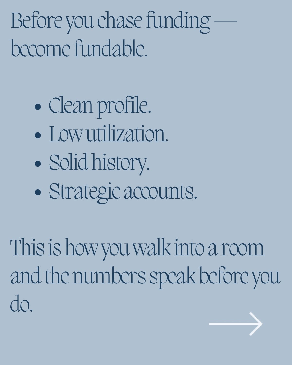 Instagram post: Credit-as-key metaphor is memorable, slide 20