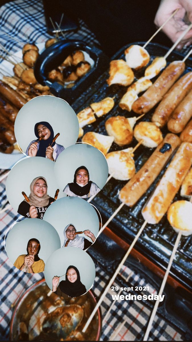 Story: Community portraits layered over skewers