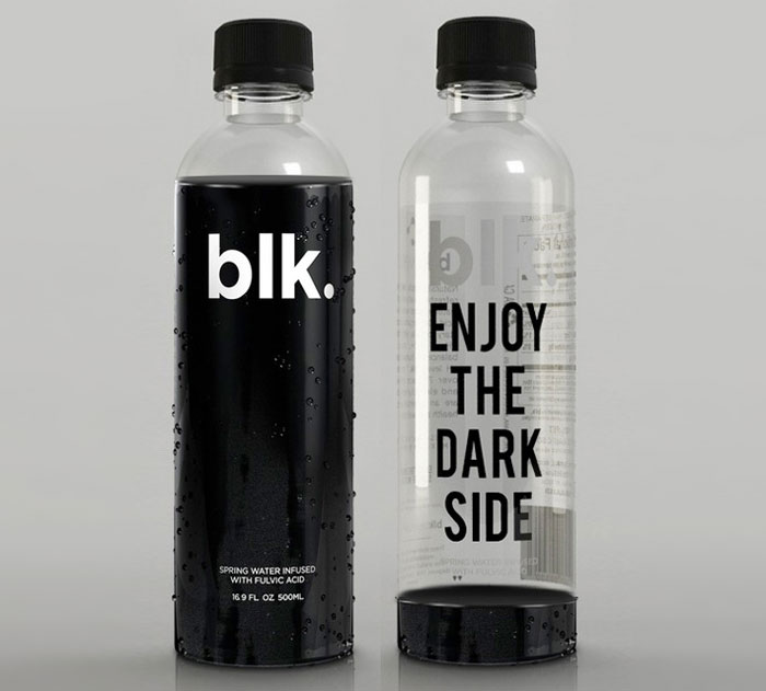 Banner: Dark-versus-light bottle contrast concept