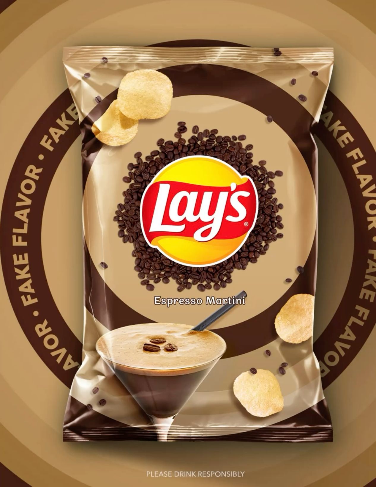 Instagram post: Espresso martini flavour, 'fake flavor' ring