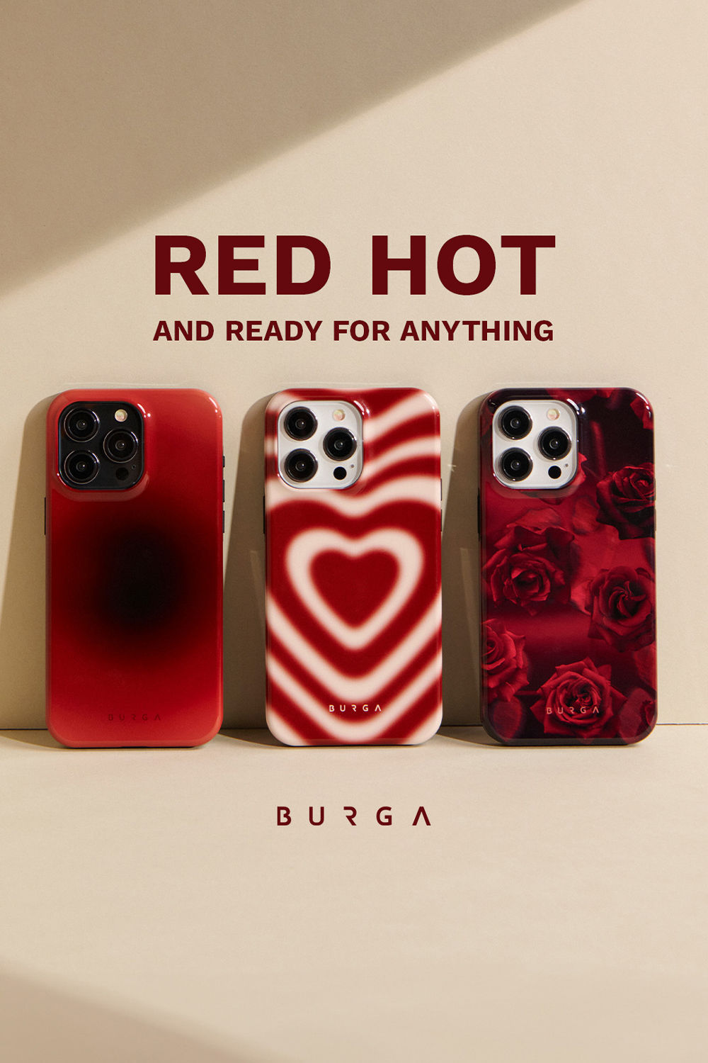 Story: Red-hot pun reinforces red case lineup