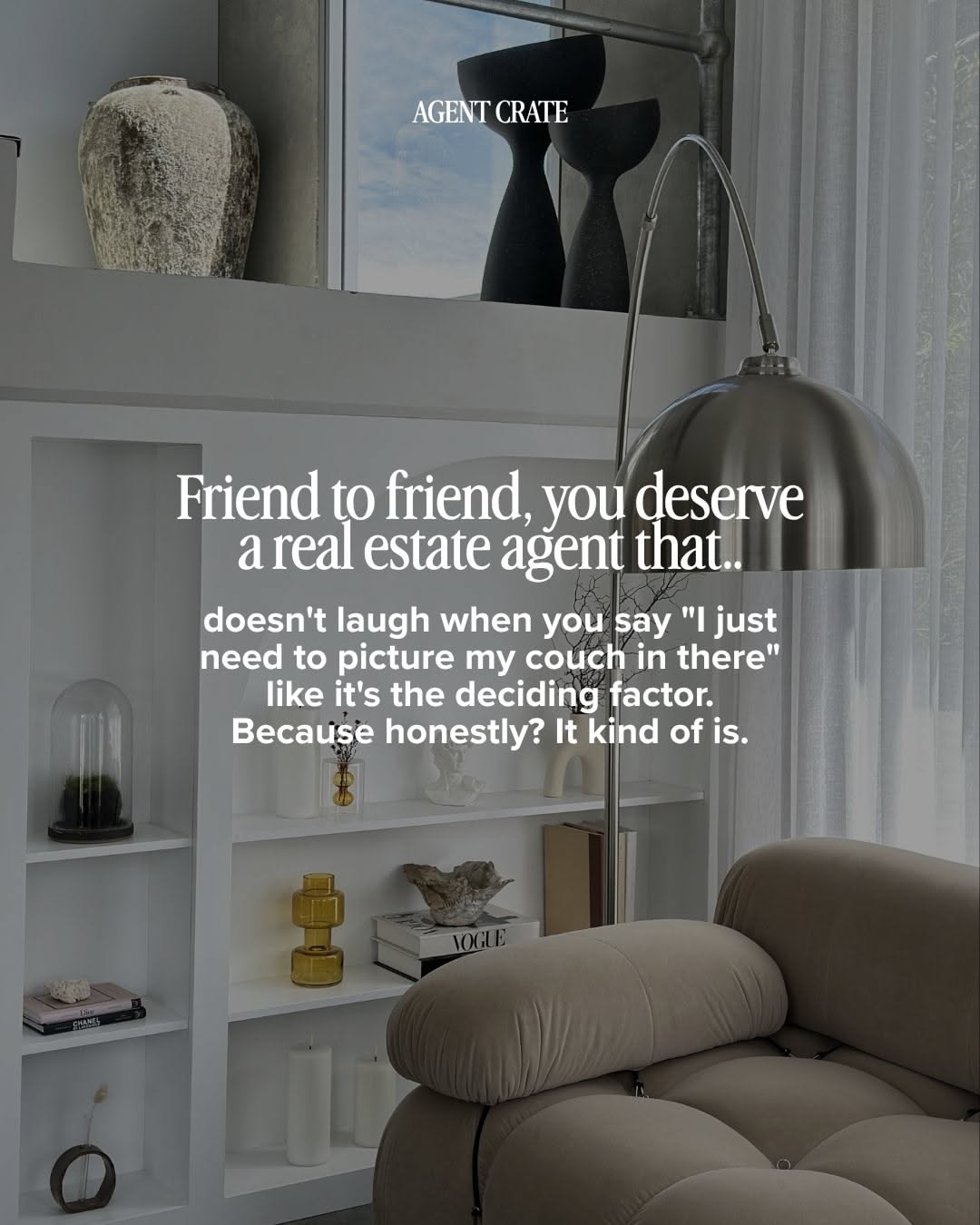 Instagram post: Witty copy: agent remembers your dog, slide 5