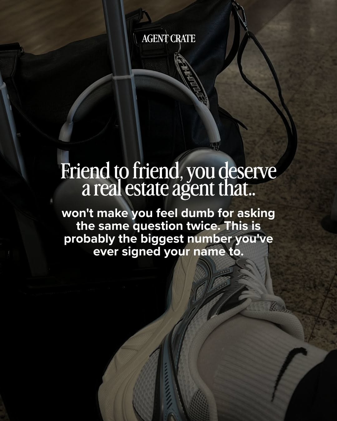 Instagram post: Witty copy: agent remembers your dog, slide 6