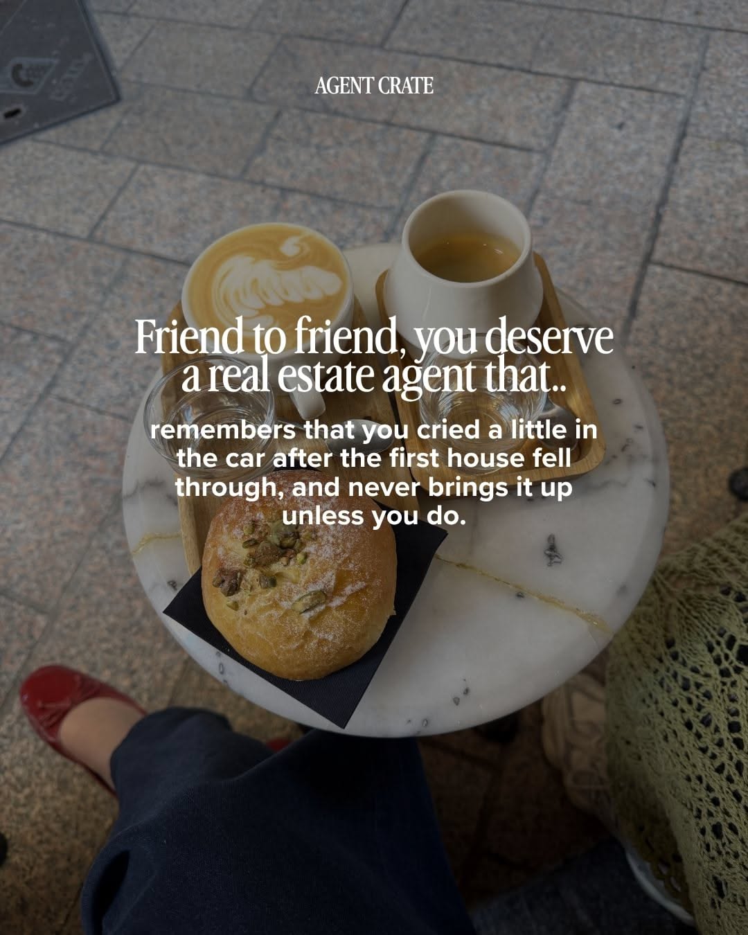 Instagram post: Witty copy: agent remembers your dog, slide 7