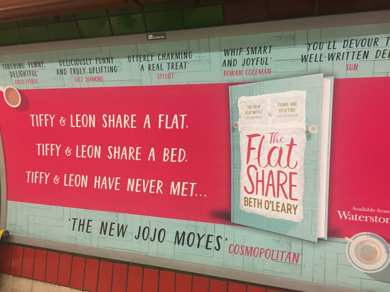 Intriguing 'never met' premise copy hook