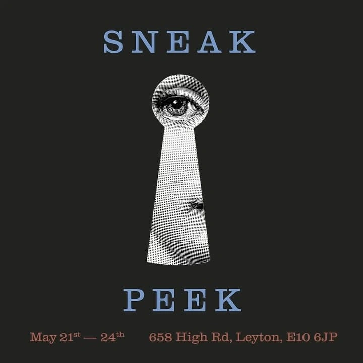 Escape Rooms creative ad: Keyhole visual cleverly delivers sneak peek