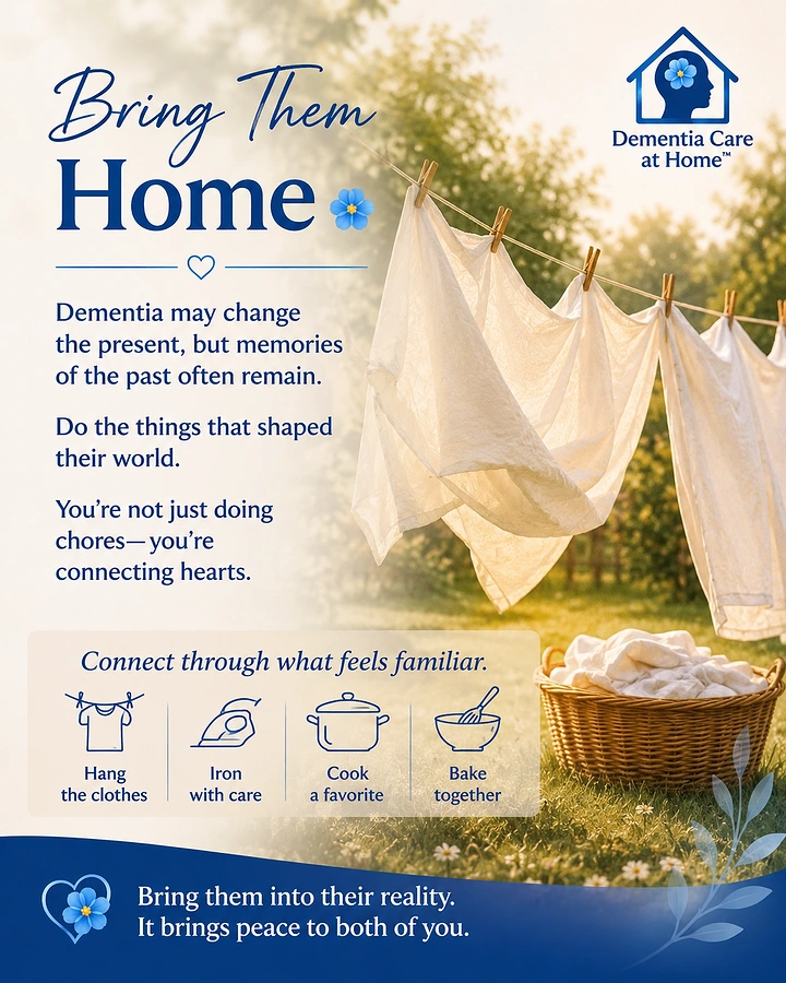 Healthcare creative ad: Laundry hanging outdoors in warm afternoon light