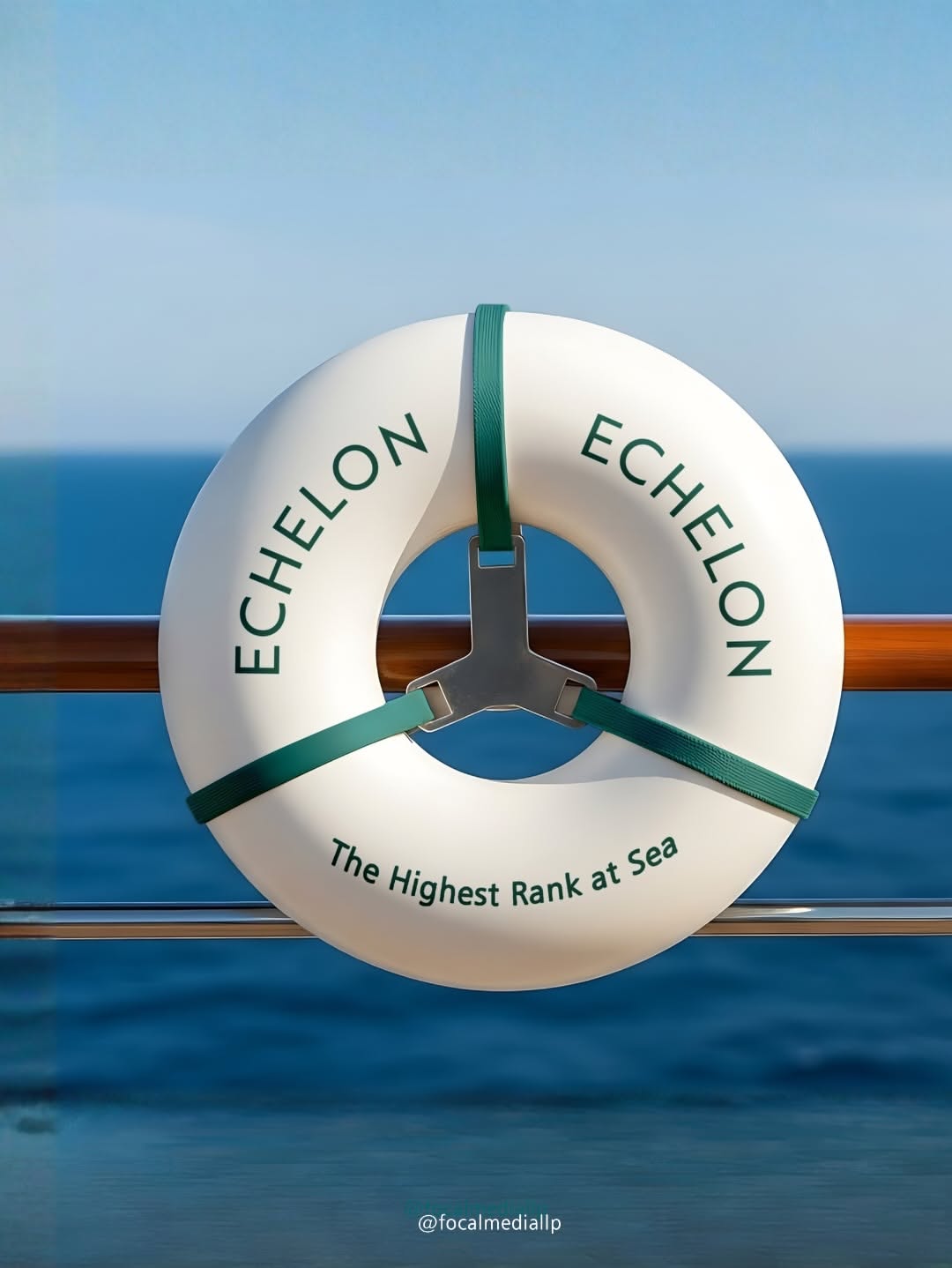 Instagram post: Branded lifebuoy creates memorable sea metaphor