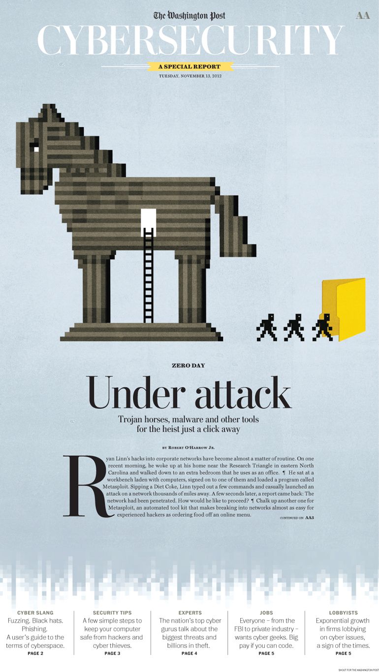 Story: Trojan horse metaphor makes threat memorable