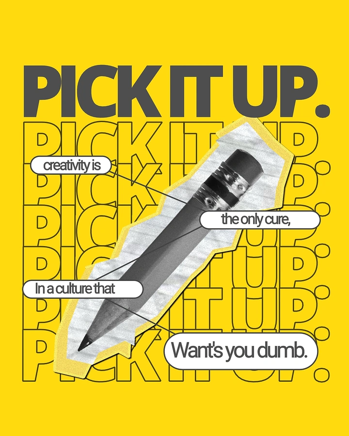 Pens & Writing Instruments creative ad: Witty pickup-copy pencil campaign