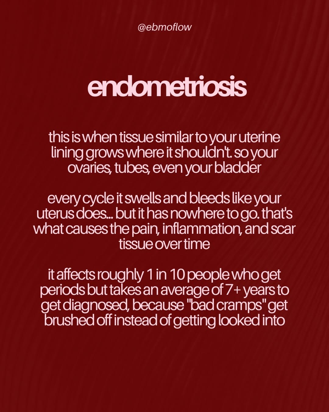 Instagram post: Bold corrective cramps campaign headline, slide 4
