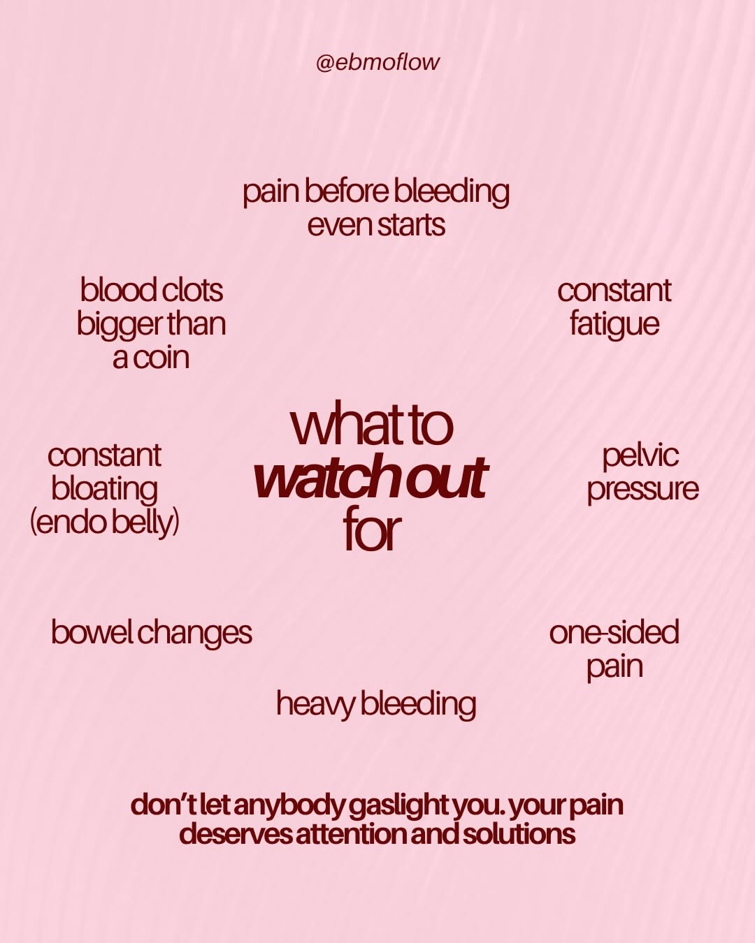 Instagram post: Bold corrective cramps campaign headline, slide 7