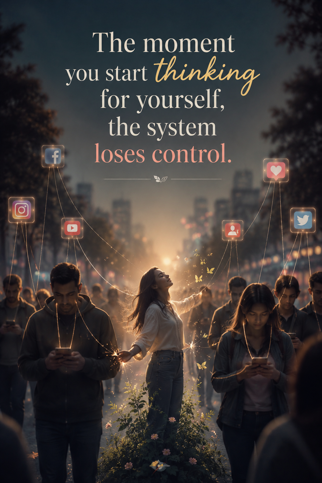 Story: System loses control through self-directed thinking