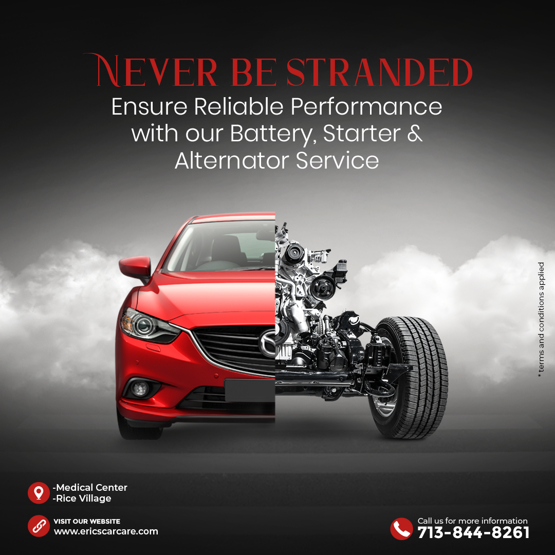 Instagram post: Split-car visualizes dependable service, slide 1