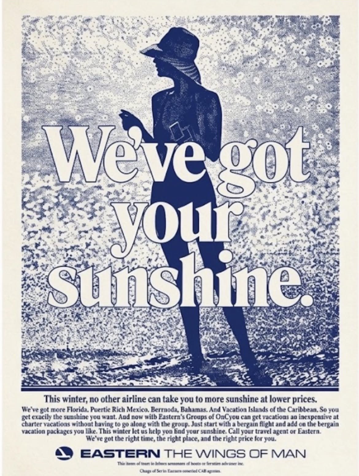 Instagram post: Sunshine promise with striking vintage silhouette