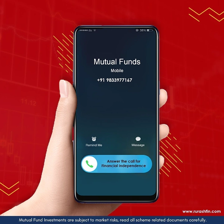 Stock Brokers & Investing creative ad: Incoming call from financial independence