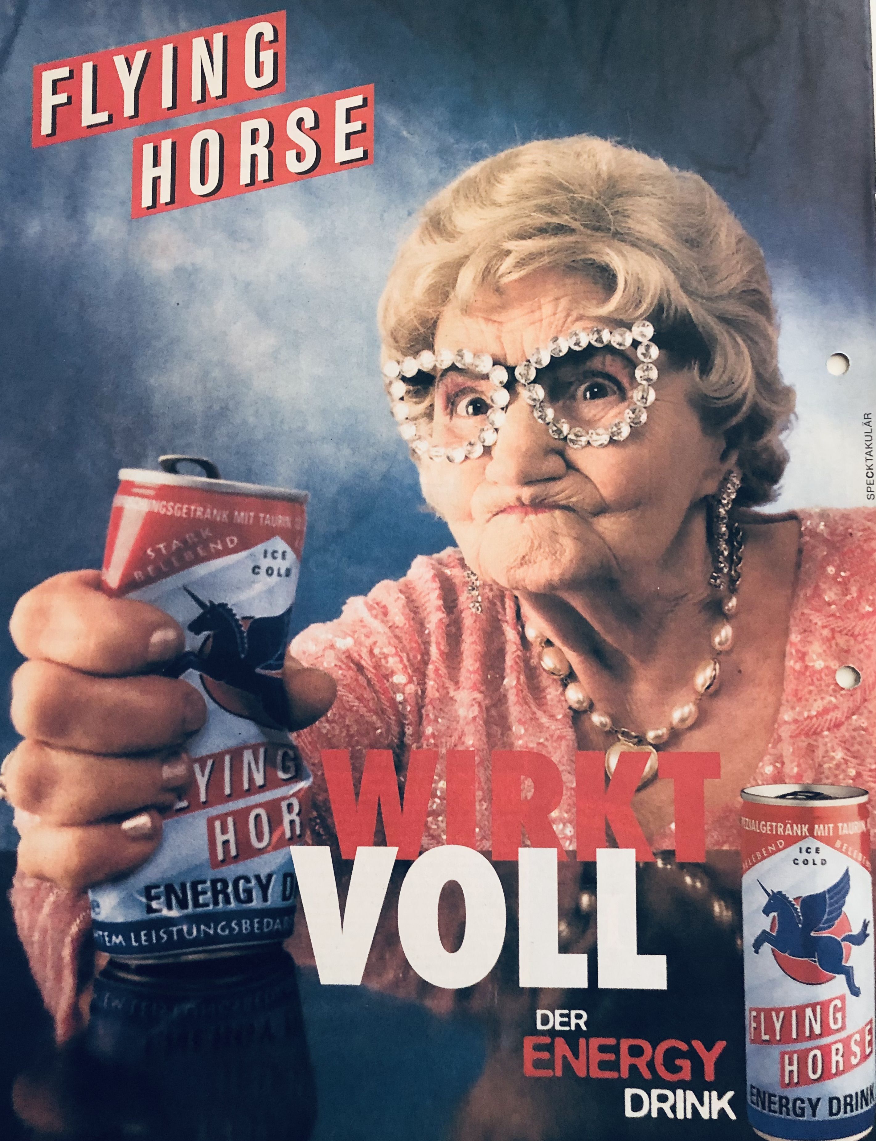 Instagram post: Retro character parody gives drink memorable voice