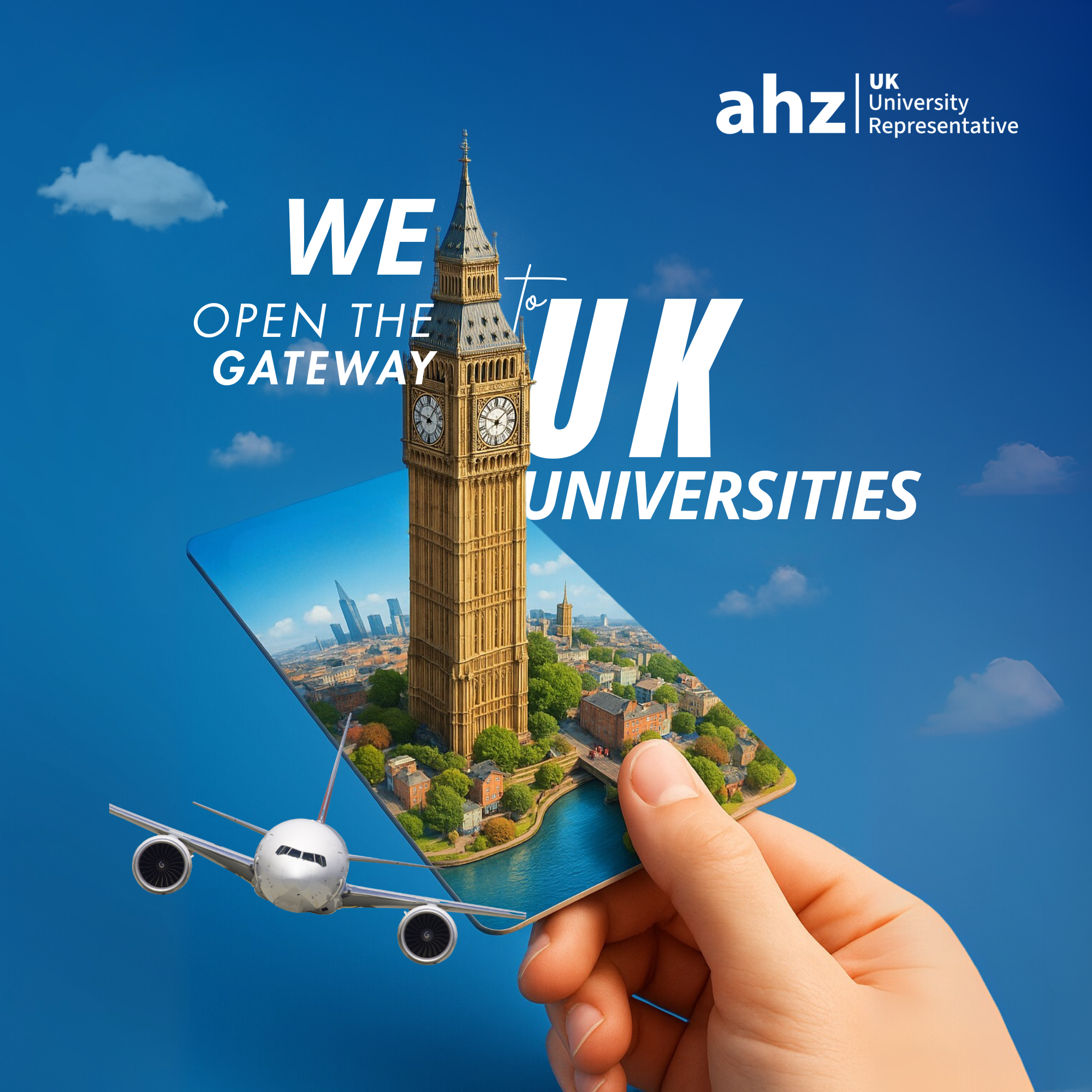 Instagram post: Gateway metaphor makes study-abroad offer memorable