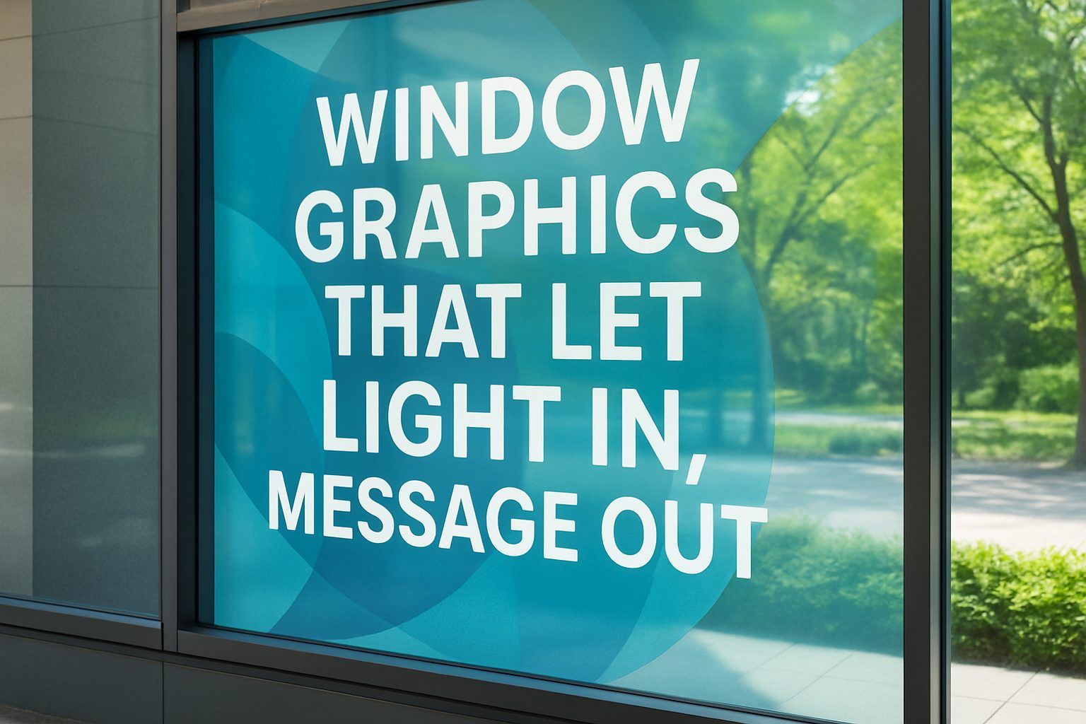 Banner: Light-in, message-out window metaphor