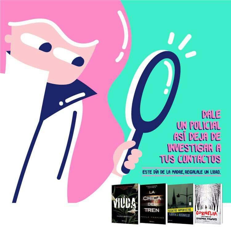 Snooping mom as detective, gift crime novels