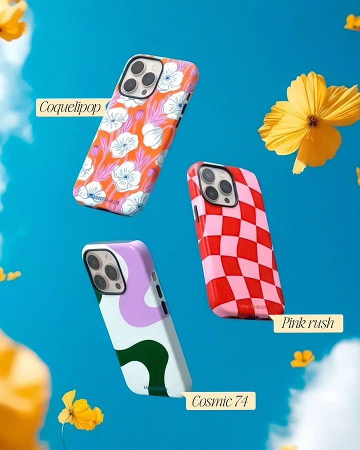 Phone Cases & Mobile Accessories creative ad: Floating cases create surreal product world