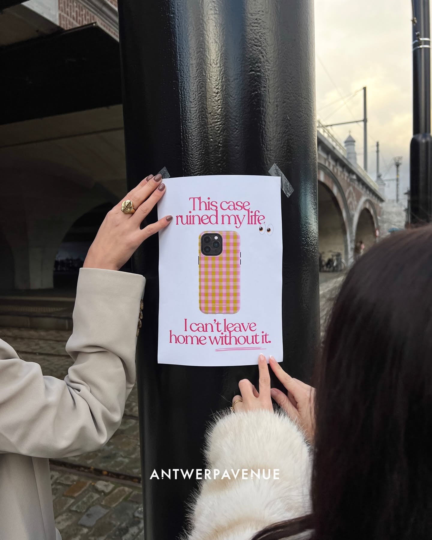Instagram post: Witty copy makes case indispensable