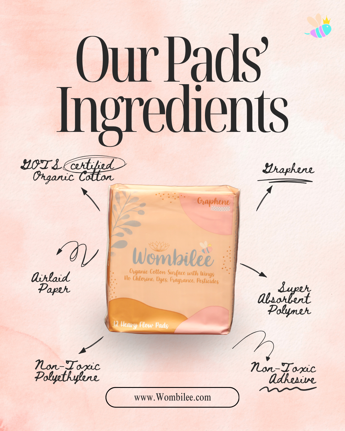 Instagram post: Annotated pack turns ingredients into visual diagram