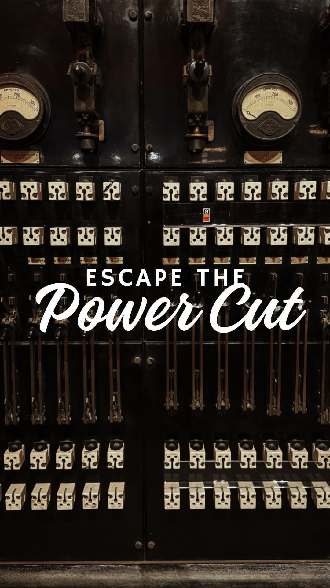 Story: Power-cut pun paired with breaker imagery