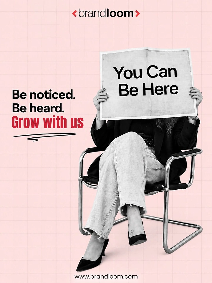 Agency creative ad: Newspaper 'You Can Be Here' ad-space idea