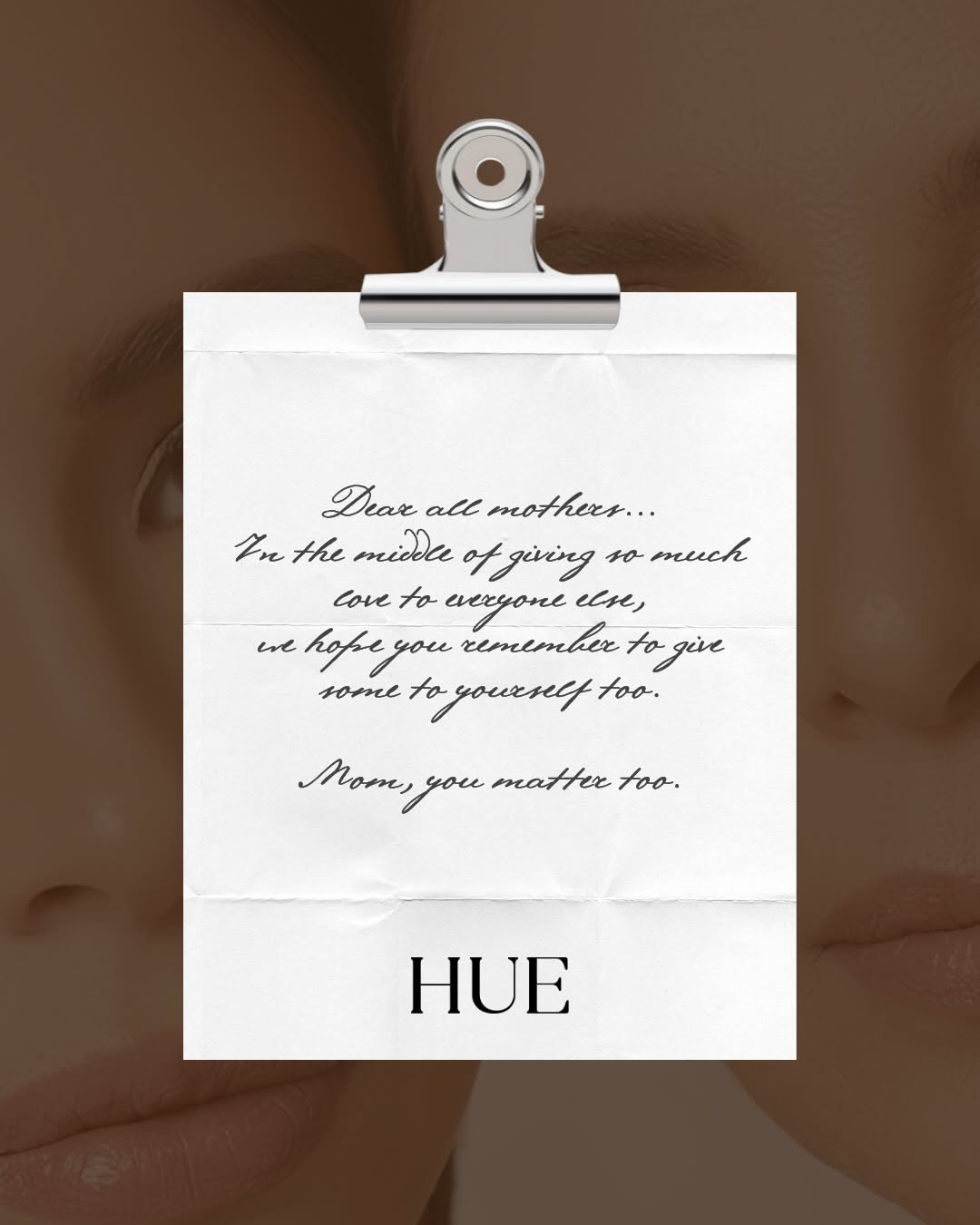 Mother's Day Carousel: Close-up faces of mother and daughter cheek to cheek, slide 2