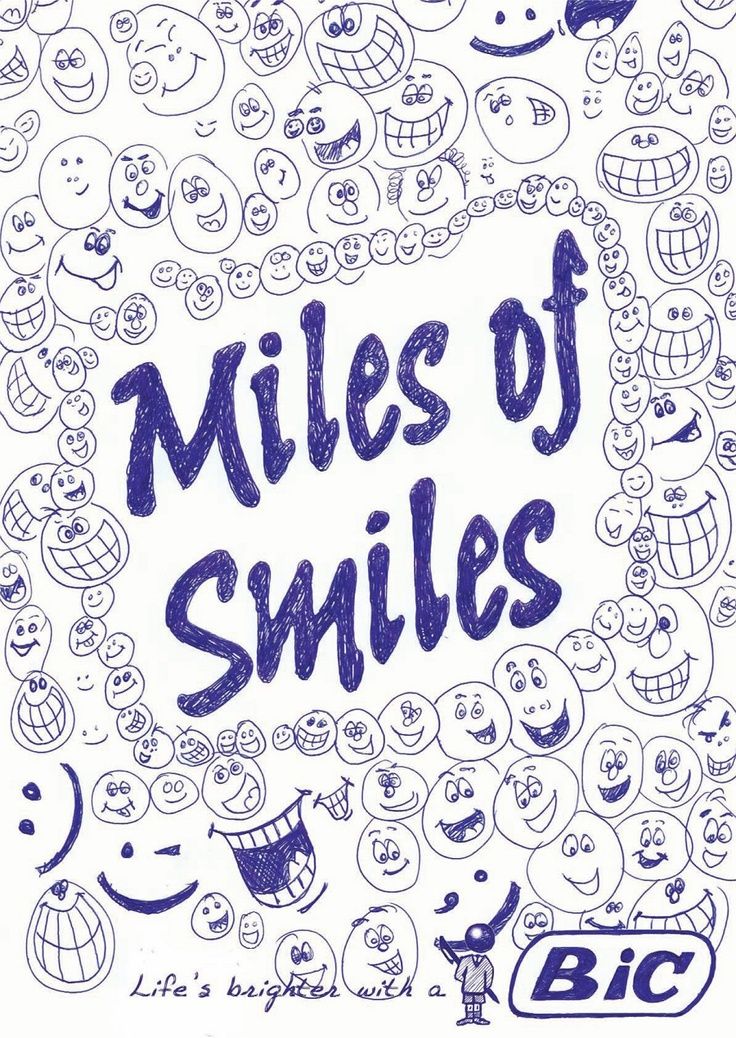 Story: Smiley doodles reinforce memorable copy