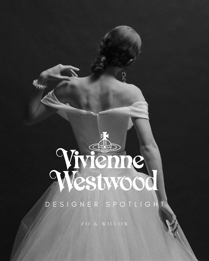Bridal Wear & Wedding Dresses creative ad: Iconic high-fashion bridal campaign