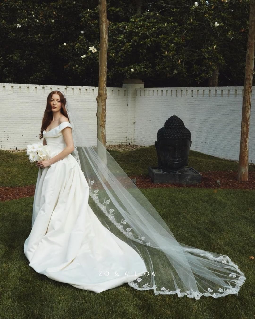 Instagram post: Iconic high-fashion bridal campaign, slide 7