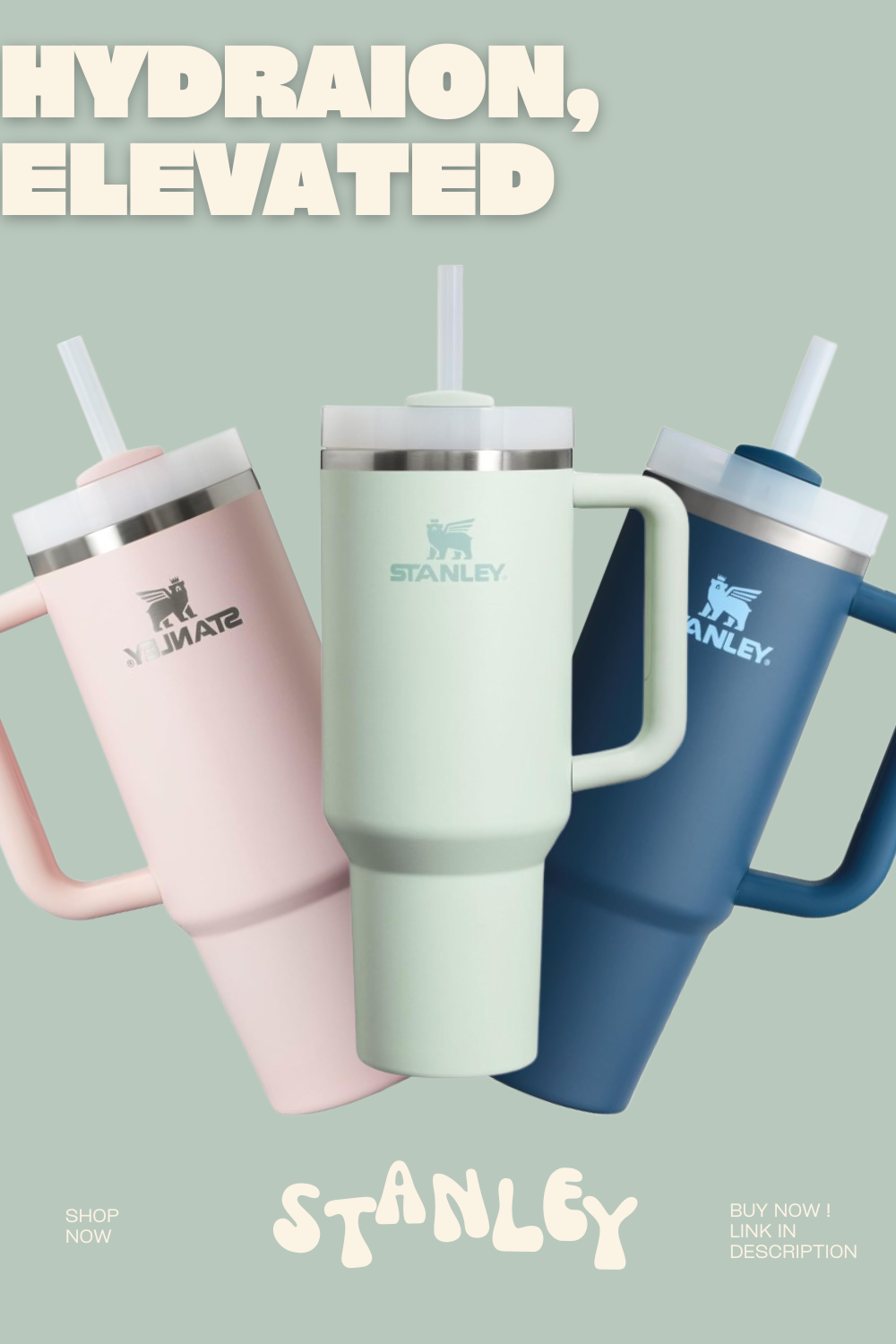 Story: Floating products reinforce hydration-elevated idea