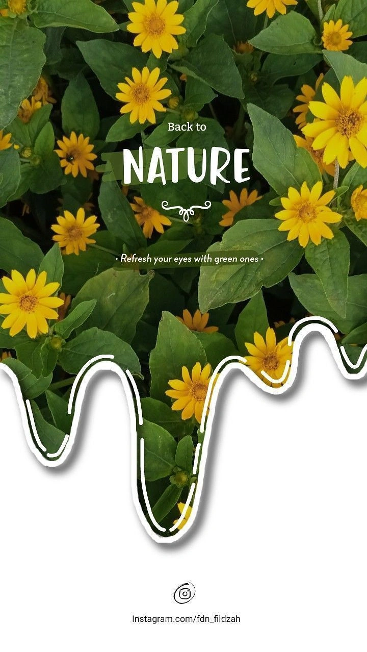 Landscaping & Gardening creative ad: Foliage dripping like paint over white