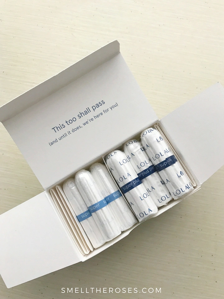Period Care & Feminine Hygiene creative ad: Tampon packaging turns phrase into period pun