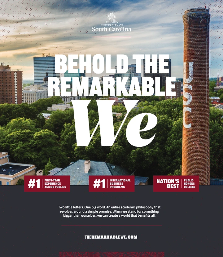 Universities & Colleges creative ad: Remarkable campaign uses oversized wordplay