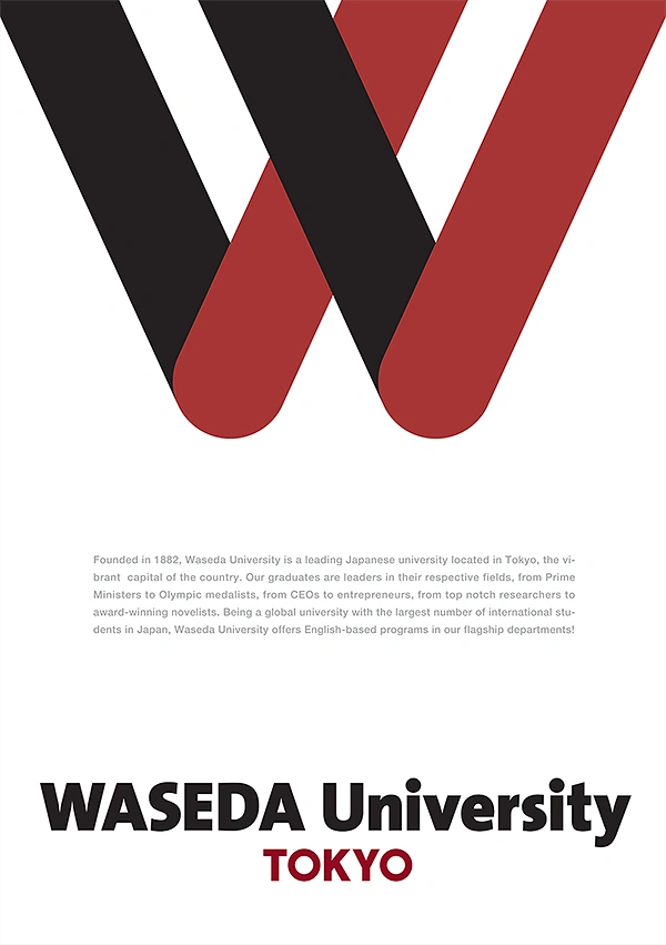 Universities & Colleges creative ad: Oversized W identity creates memorable poster