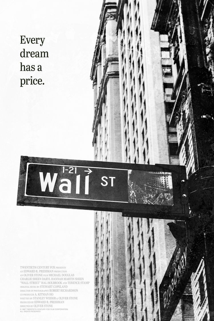 Story: Wall St sign, 'every dream has price'