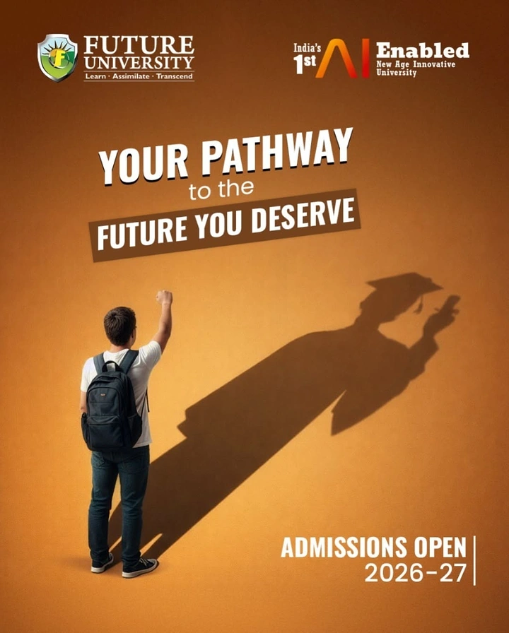 Universities & Colleges creative ad: Student shadow becomes future graduate