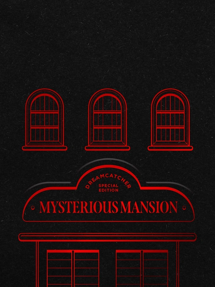 Escape Rooms creative ad: Neon mysterious-mansion themed promotion