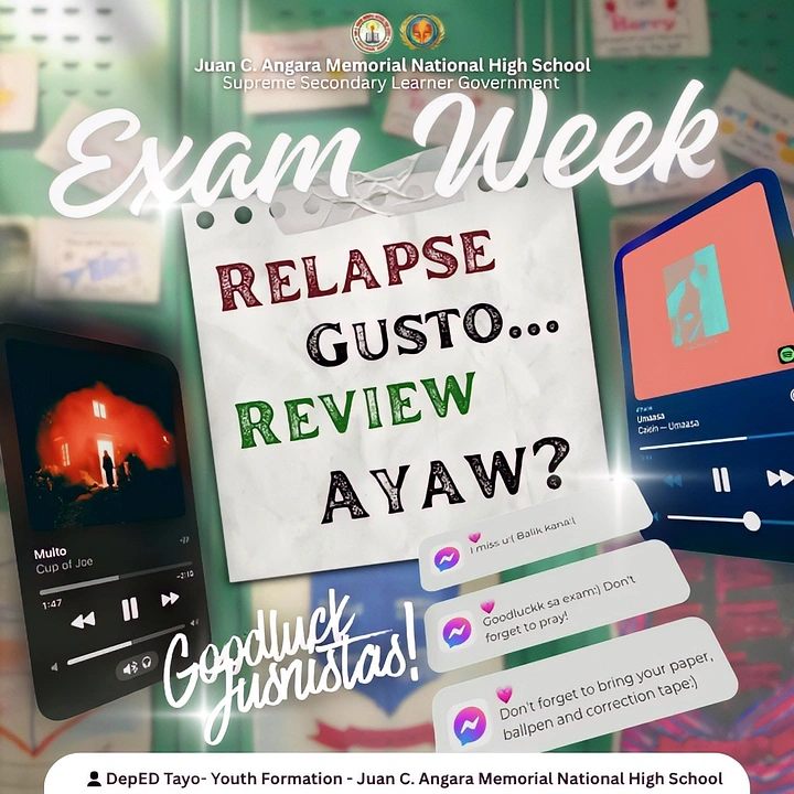 Test Prep & Exam Coaching creative ad: Exam week framed through social relapse