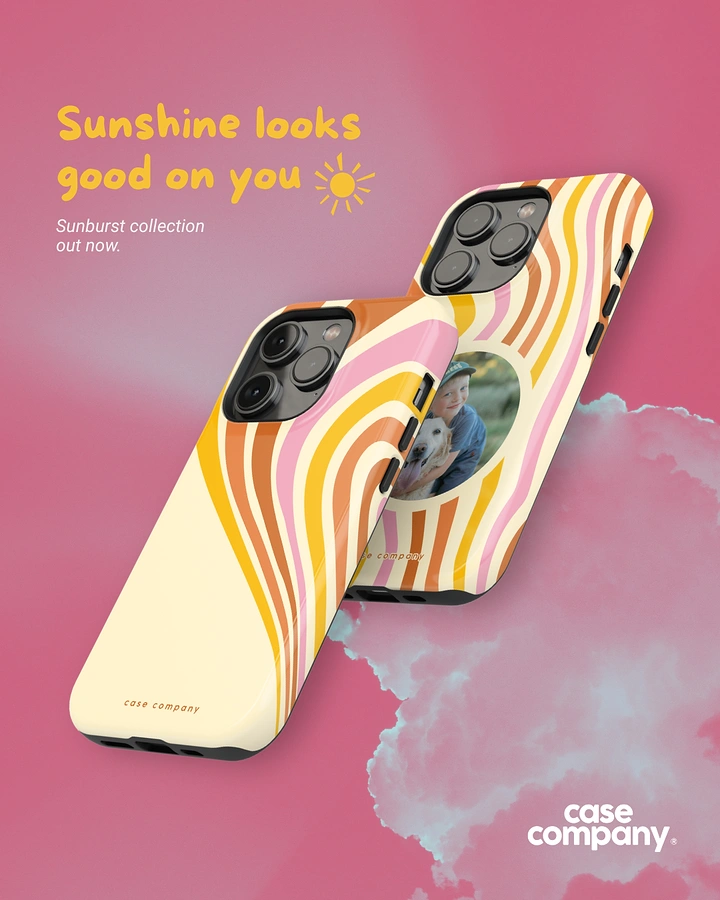 Phone Cases & Mobile Accessories creative ad: Sunshine color story matches copy