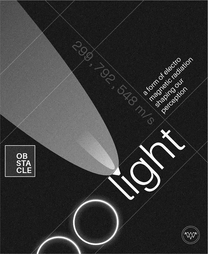 Lighting Stores & Lamps creative ad: Scientific beam composition gives distinction