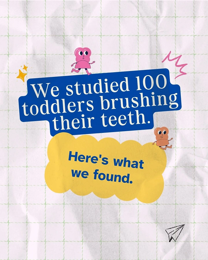 Pediatricians & Children's Clinics creative ad: Research premise gives brushing advice personality