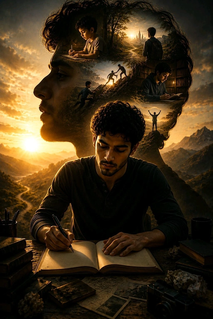Life & Business Coaches creative ad: Life journey embedded in profile